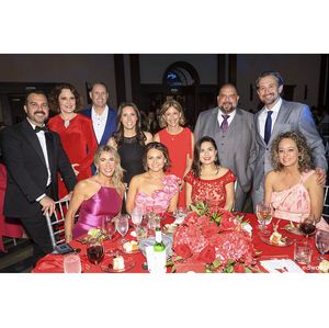 Brittany and Jimmy Kinley, Julie and Dan Foster, Meagan Hemenway, Kat Kinley, Heather and Jaimeson Smith, Mike Dunaway, Mandy Pruett 