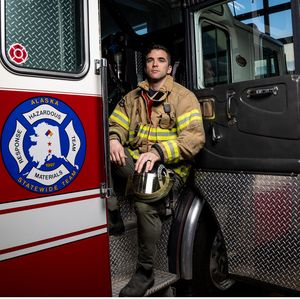 Anchorage  Firefighter Engineer Tyler Currier