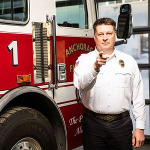 Anchorage Fire Deputy Chief Brian Partch