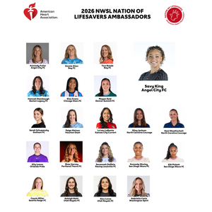 NWSL and American Heart Association join forces on CPR and AED education