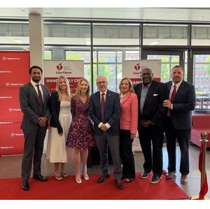 Ribbon cutting for the Hands-Only CPR kiosk at Molloy University in Rockville Centre N.Y. on June 1 2026