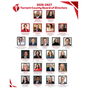 Tarrant County 2026-2027 Board Leadership