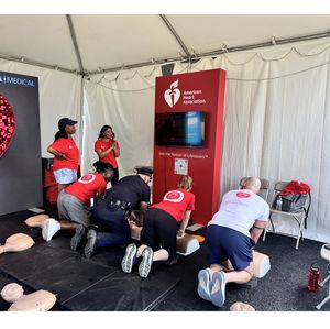 Futbol fans practice more than 800,000 CPR training compressions at FIFA Fan Experiences