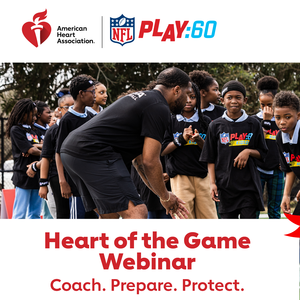 Webinar equips youth sports leaders with tools to respond in a cardiac emergency