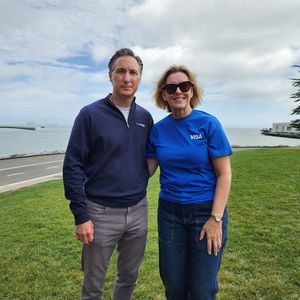 2026 Bay Area Heart Walk Co-Chairs, Bruce Byrd and Maggie Shepherd