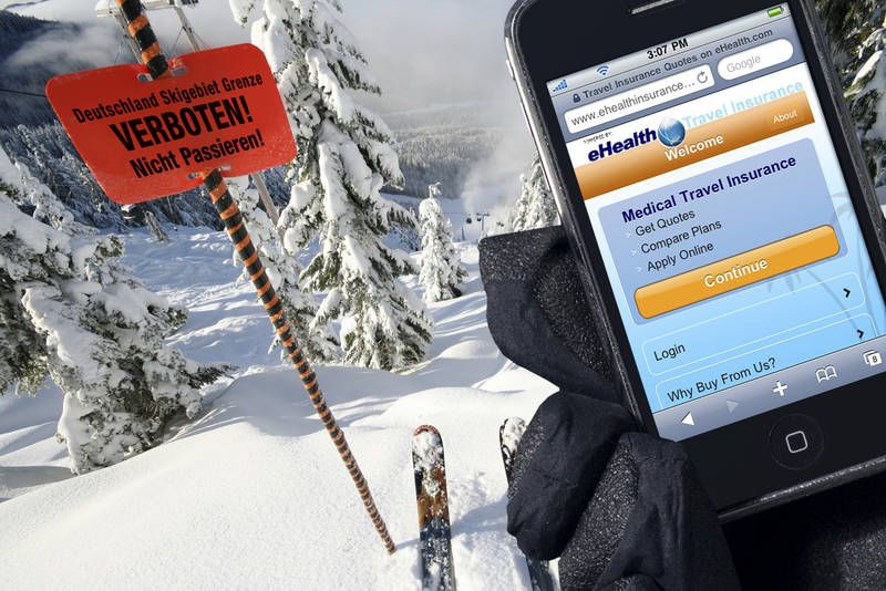 Travel Insurance on eHealth Mobile