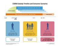 COBRA Subsidy Confusion: eHealthInsurance Answers Questions and Releases COBRA Subsidy Timeline Chart COBRA Subsidy Confusion: eHealthInsurance Answers Questions and Releases COBRA Subsidy Timeline Chart
