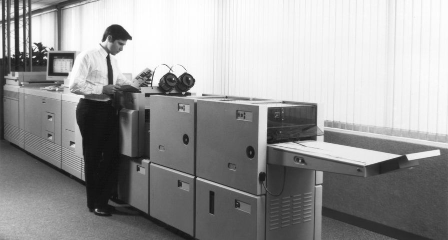 A Legacy of Making Work, Work Better. 25 Years Ago,  the Xerox DocuTech Initiated Print on Demand