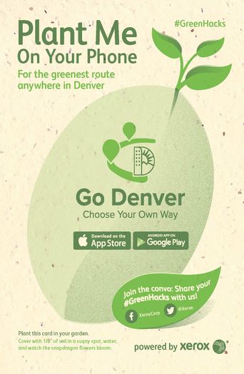 Xerox Earth Day Seed Paper