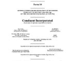 Form 10 Registration Statement