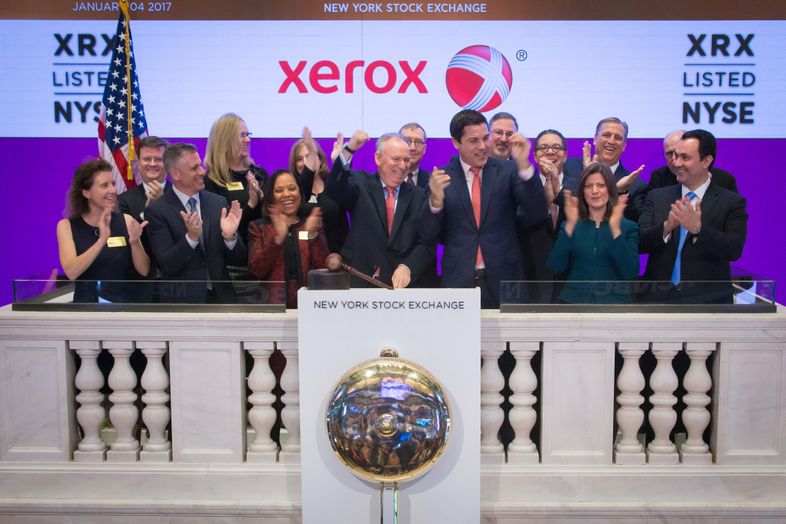 Xerox Rings Bell at NYSE