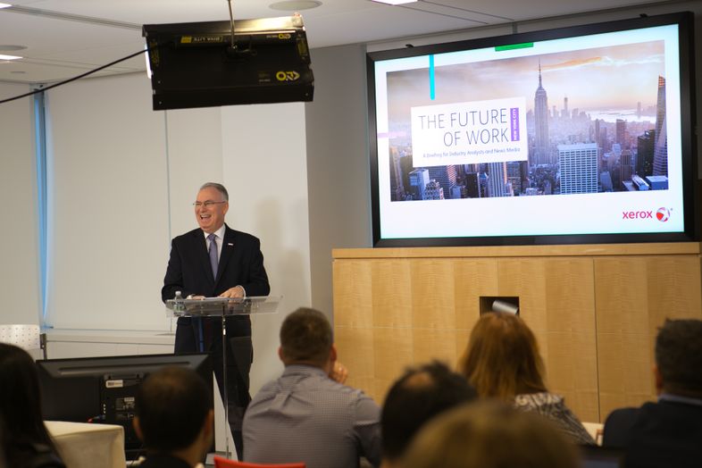Xerox ConnectKey 2017 Press & Anaylst Event with CEO Jeff Jacobson