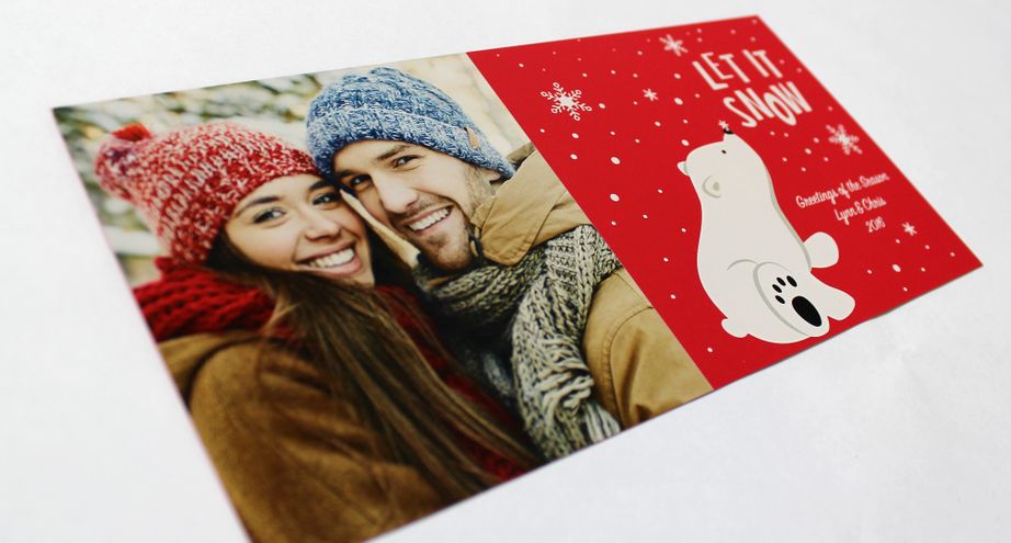 Xerox White Dry Ink Application Postcard Sample