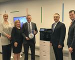 Xerox Team Receiving Thomson Reuters 2018 Award
