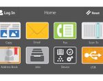 Xerox WorkCentre 6515 User Interface Screen