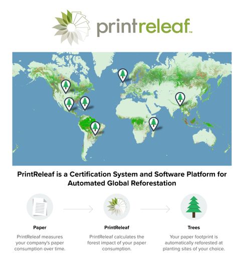 PrintReleaf on the map