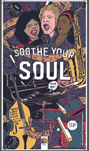 Interactive Musical Poster: Soothe Your Soul