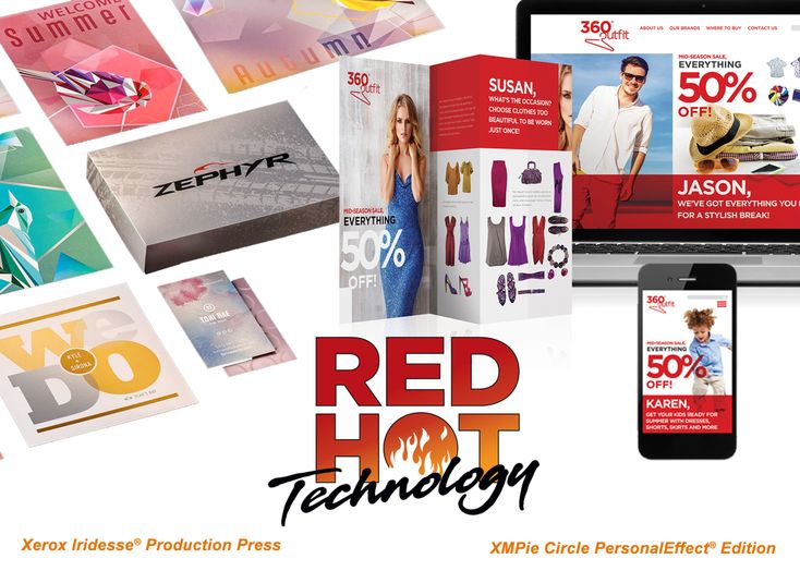 RED HOT Technology Recognitions to Xerox and XMPie