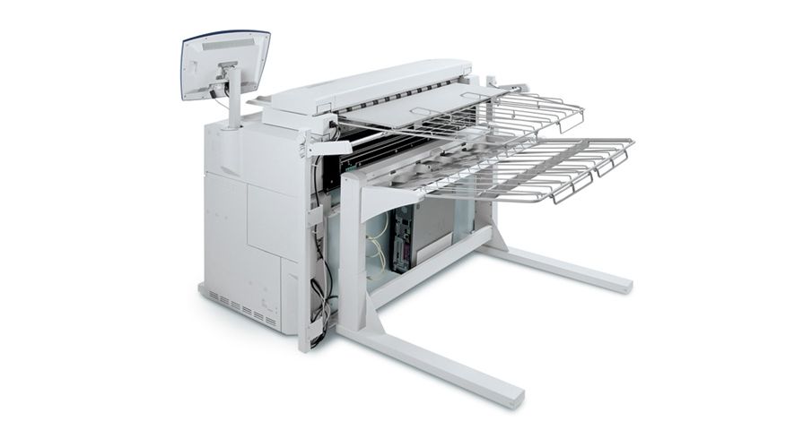New stacker and standard Xerox Freeflow Accxes software further enhance Xerox 6279 wide format solution