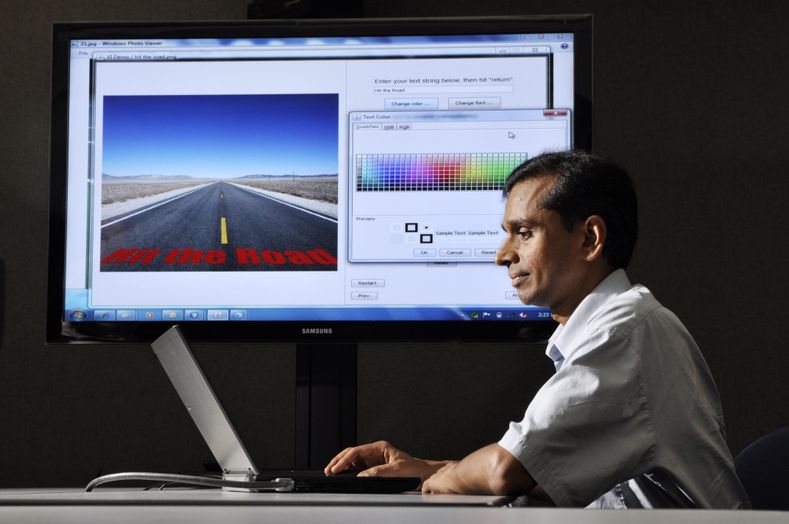 Xerox Scientist Raja Bala Demos Simple Personalised Imaging (SPI) Software Tool