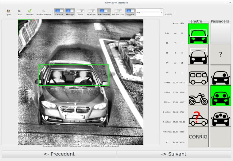 Xerox Vehicle Passenger Detection System