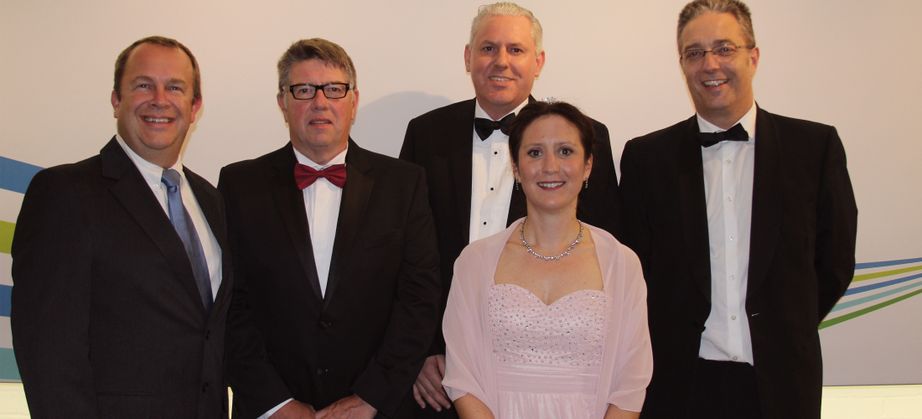 Winners! The Xerox team awarded 'Best Partner Website' at the 2015 CRN Sales & Marketing Awards.