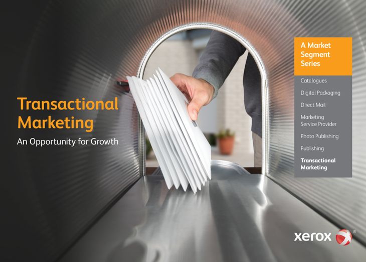 Xerox Transactional Marketing brochure