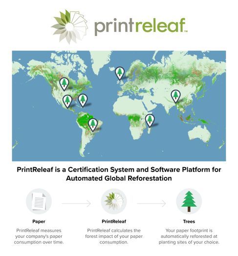PrintReleaf on the map