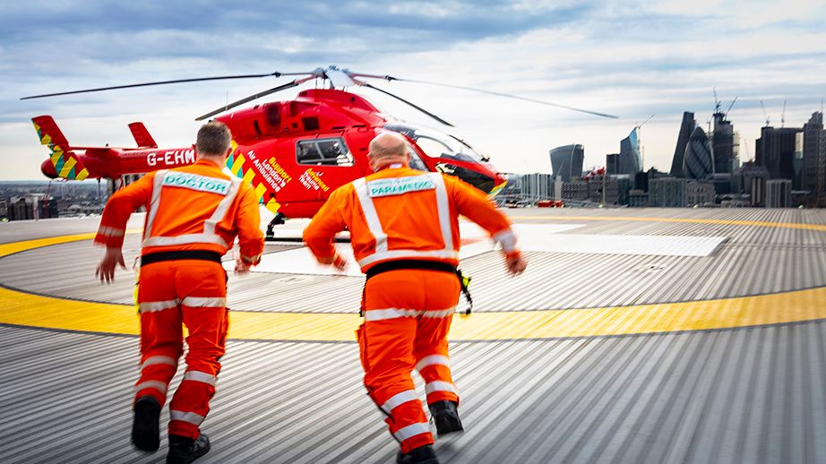 London Air Ambulance Paramedics