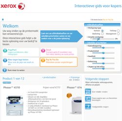 Xerox introduceert interactieve keuzegids