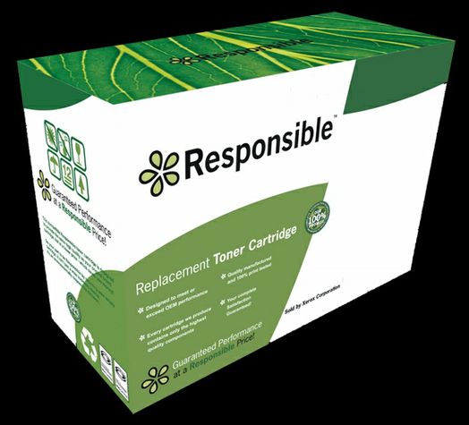 Xerox Responsible tonercartridges