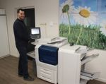 1. Ralph Elshof van Rowa Druk & Media bij de nieuwe Xerox 560