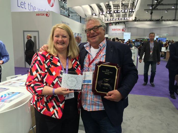 Best-of-the-Best Award_Jeroen van Druenen_Jubels en Susan Weiss, Xerox