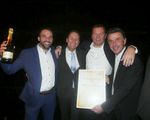 Marco Temperilli, Wilco van Bezooijen (Xerox), Maarten van der Klis en Martijn Jansen – alle drie XA