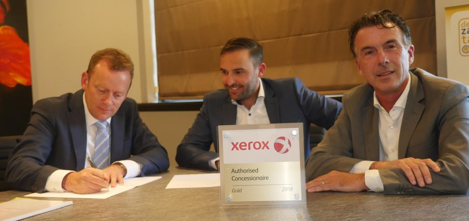 Ryan Bark Xerox en Marco Temperilli en Martijn Jansen XA