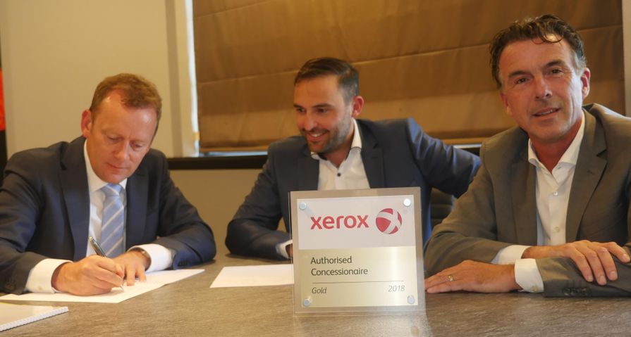 XA voor vijf jaar concessionair Xerox