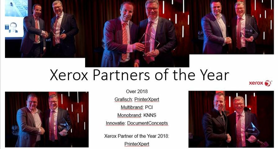 Xerox reikt Channel Awards uit