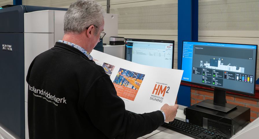 Hollandridderkerk vernieuwt productieomgeving met twee Xerox® Iridesse®-systemen