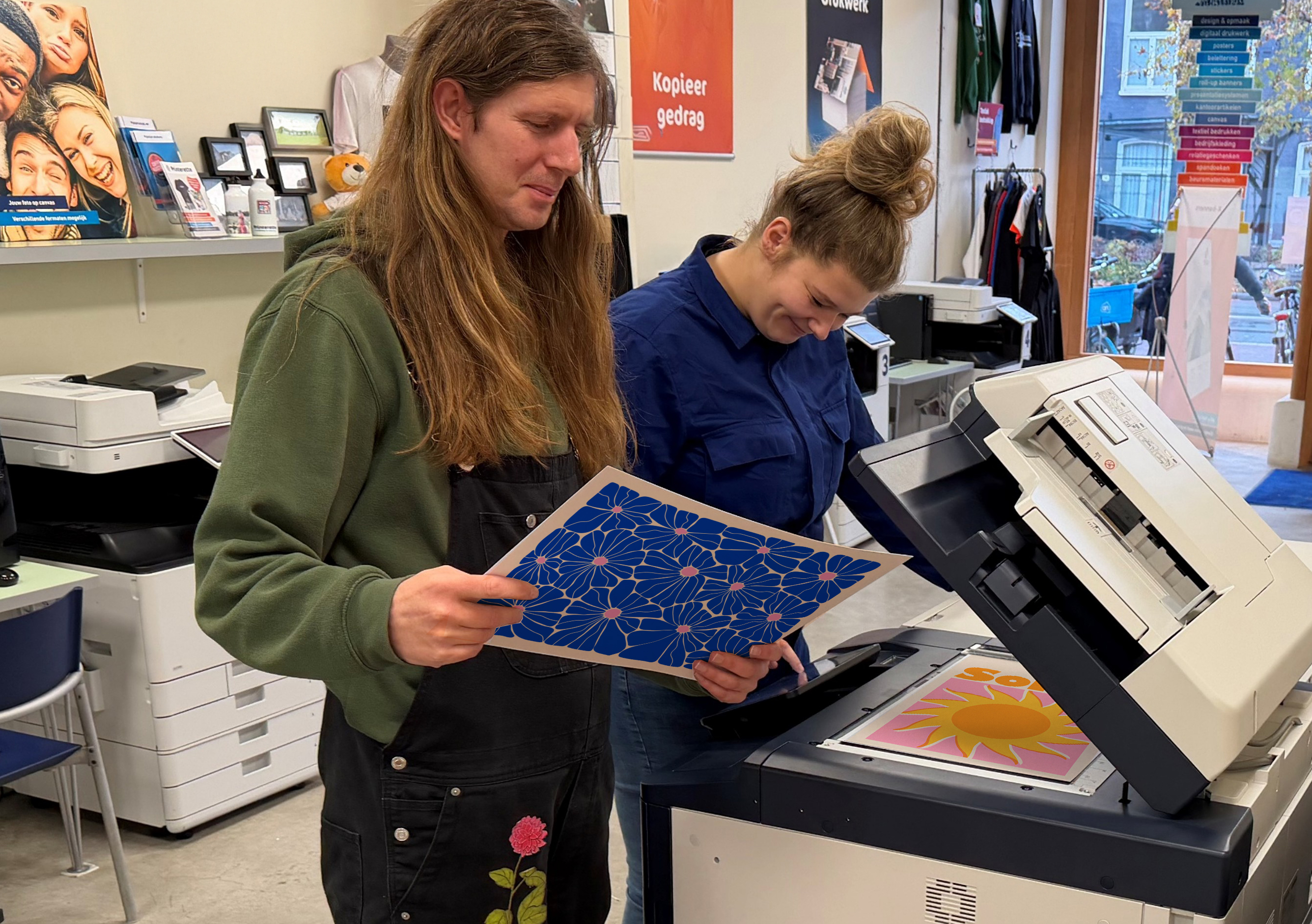 Users working with Xerox PrimeLink